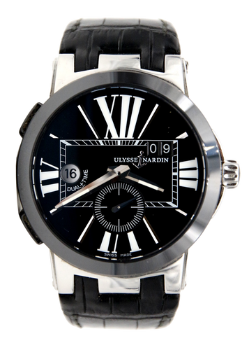 Ulysse Nardin Executive Dual Time Ceramic ref 243-00-3