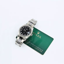 Load image into Gallery viewer, Rolex Datejust ref. 126234 Black Diamonds Dial Oyster bracelet - Full Set
