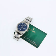 Bild in Galerie-Viewer laden, Rolex Datejust Ref. 126234 Blue Motiv Dial Auster Armband - Voller Satz
