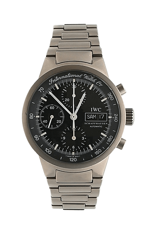IWC Schaffhausen GST Chronograph Day Date Titanium Ref. IW3707 Debonar Watches Sp. z o.o