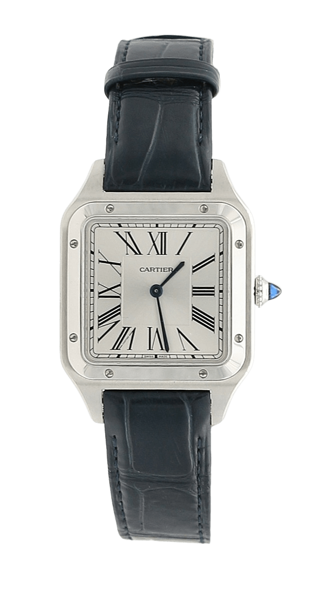Cartier Santos Dumont ref. WSSA0022 Leather Strap