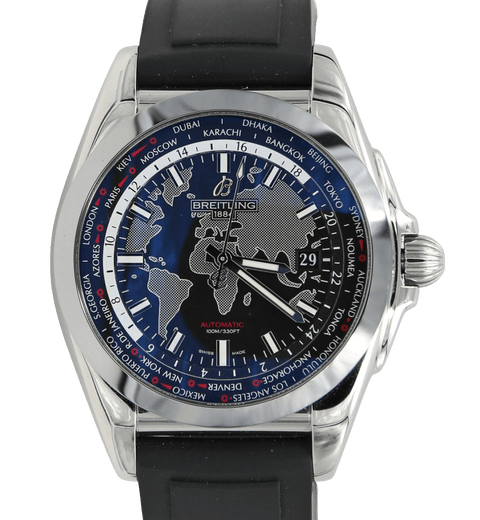 Breitling Galactic Unitime World Map ref. WB3510 Debonar Watches Sp. z o.o