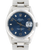 Rolex Date ref. 15200 Blue Arabic Dial Oyster Bracelet - Full Set