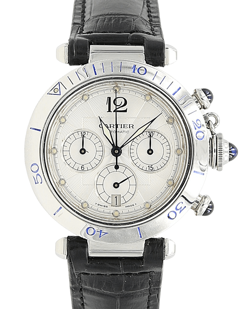 Buy Watch Cartier Pasha Chronograph 2113 – Debonar Watches Sp