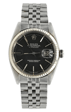 Load image into Gallery viewer, Rolex Datejust ref. 1601 Black Dial Jubilee Bracelet
