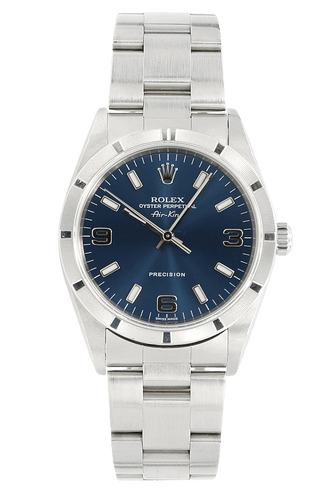 Rolex Air-King ref. 14010M Blue Dial Oyster Bracelet