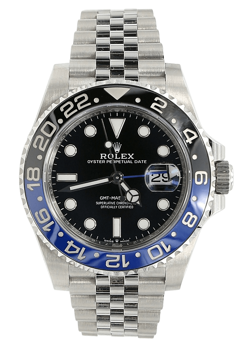 Rolex GMT Master II ref. 126710BLNR Batgirl Jubilee Bracelet