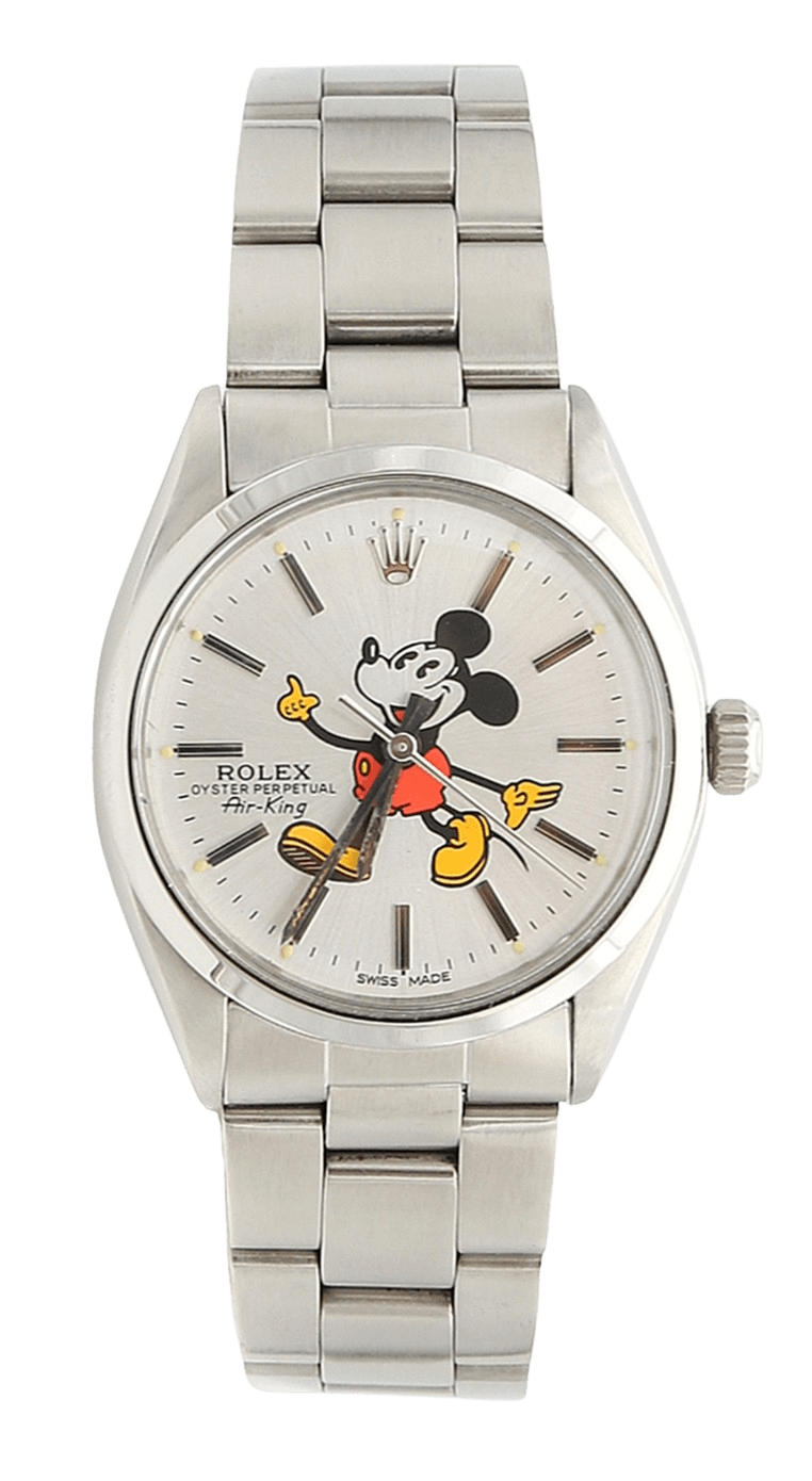 Rolex daytona mickey mouse sale
