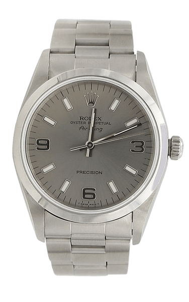Buy Online Watch Rolex Air King ref. 14000 Silver 3 6 9 Dial