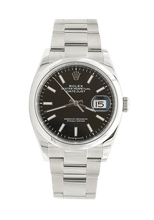 Load image into Gallery viewer, Rolex Datejust ref. 126200 Black Dial Oyster bracelet - Full Set
