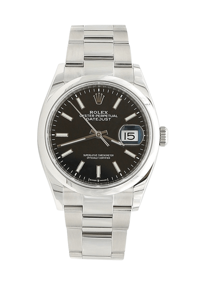 Rolex Datejust ref. 126200 Black Dial Oyster bracelet - Full Set