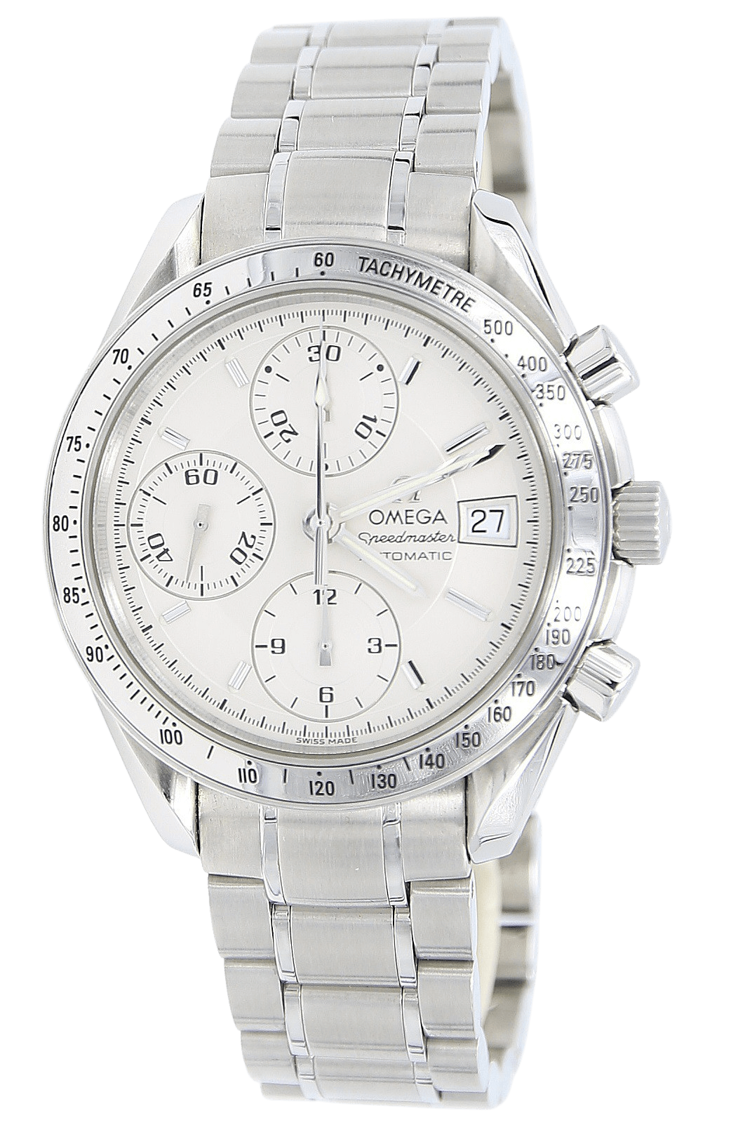Omega speedmaster automatic white dial 2025