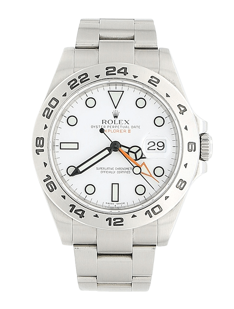 Rolex Explorer II ref. 216570 White Dial