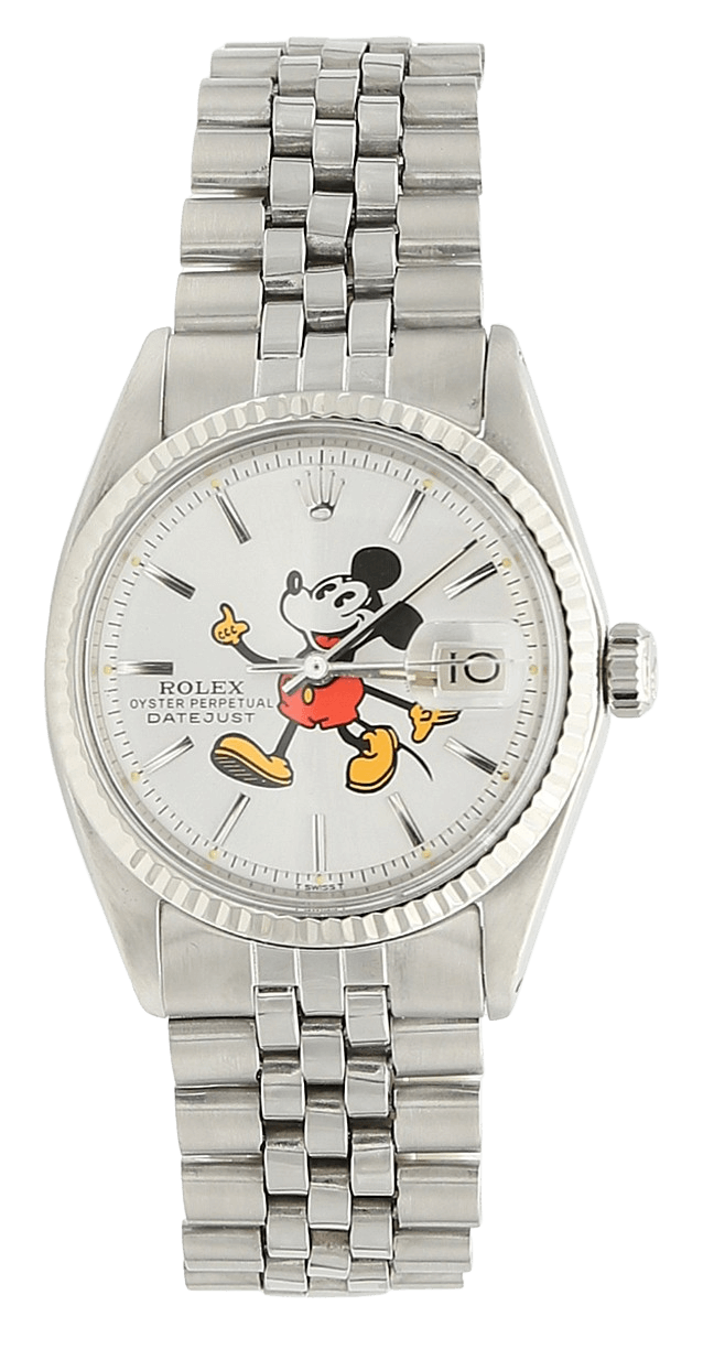 Rolex with mickey mouse hotsell