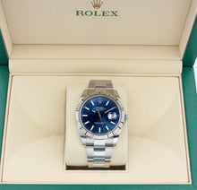 Load image into Gallery viewer, Rolex Datejust ref. 126334 Blue Dial Oyster bracelet - Full Set
